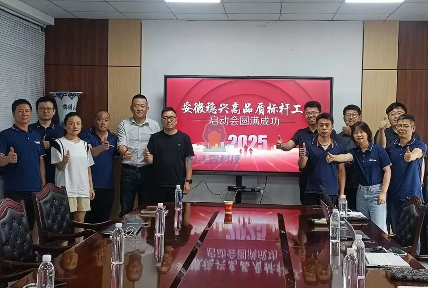 פגישת השקת פרויקט תכנון מפעל טכנולוגיית Shoebill X Anhui Wenxing Technology Benchmark