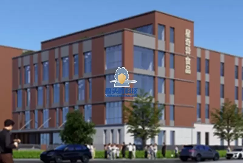 עיצוב חכם של מפעל לאסתטיקה תעשייתית ותדמית מותג משופרת