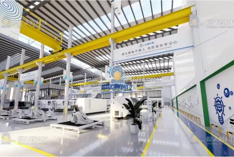 תכנון חכם של מפעל ופריסת מפעל לניצול מדויק של החלל