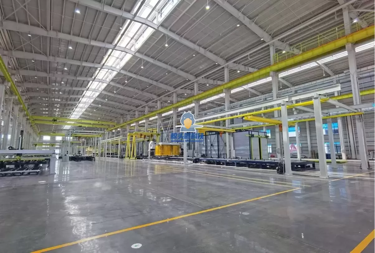 תוכנית קומה של מפעל חכם