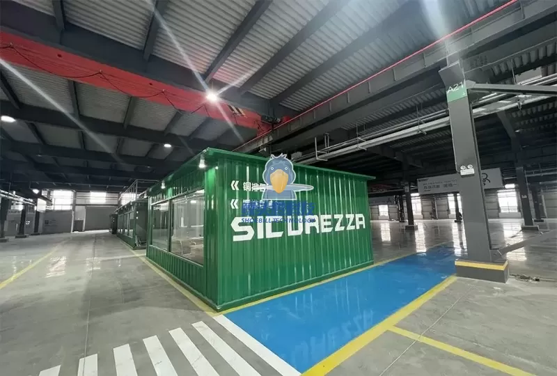 פריסה לחלל הסדנה